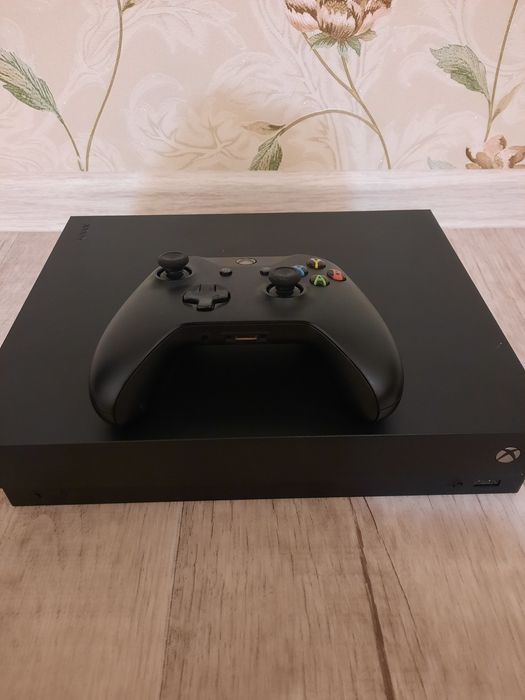 xbox one x с джостиком и проводами