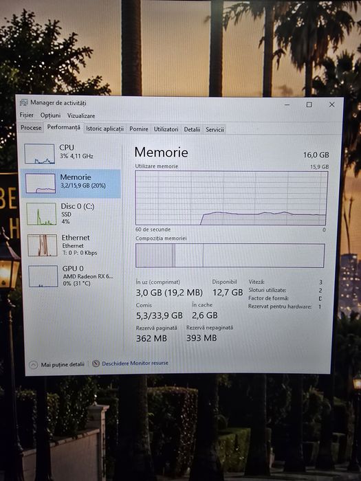 PC gaming + monitor vand schimb cu ps5