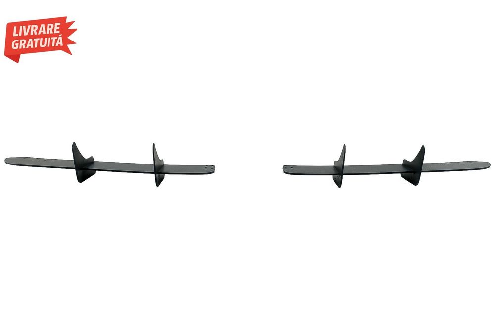 Extensie Difuzor Bara Spate VW Golf VI 6 R20 (2008-2013) Negru- livrare gratuita