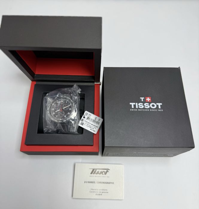 Оригинальные Tissot PRS 516 новые часы с хронографом Швейцария.