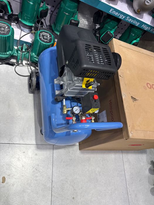 Kompressor 50L / воздушный компрессор 50 л поршневой 206 л/мин 8 бар