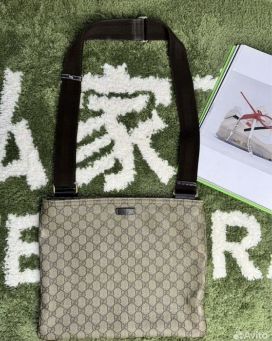 Барсетка Gucci gg supreme оригинал