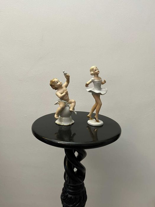 Set 2 bibelouri portelan Fasold & Stauch , Wallendorf bibelou statuete