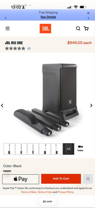 JBL профессиональная колонка EON One MK2