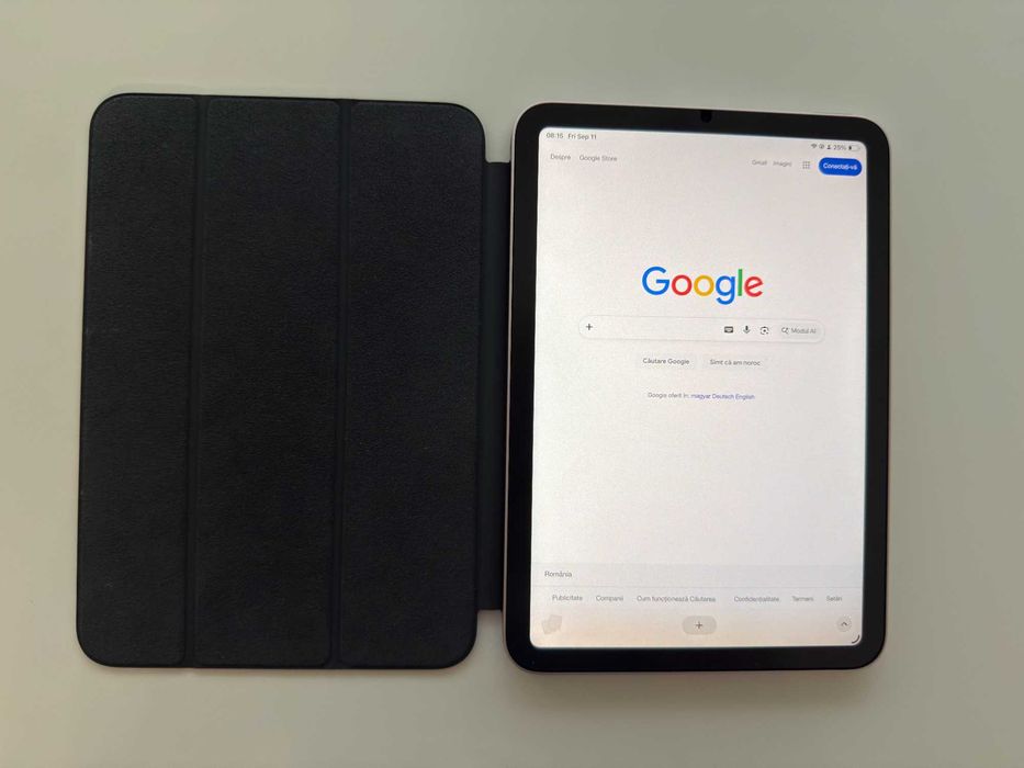Vand (Nu schimb) iPad Mini 6th Generation Wi-Fi (MLWL3HC/A) + Husa Apple Smart Folio + Folie PaperLike