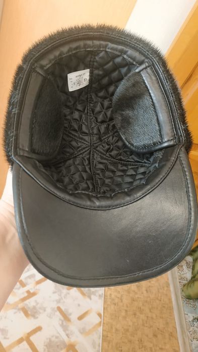 Меховая кепкаМужская