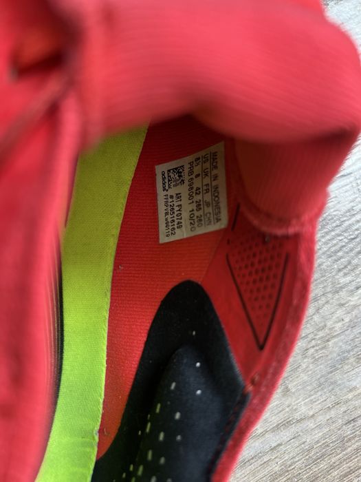 Adidas predator 25 elite tongue