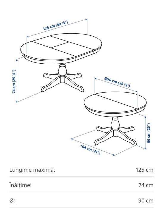 Masa Ingatorp Ikea