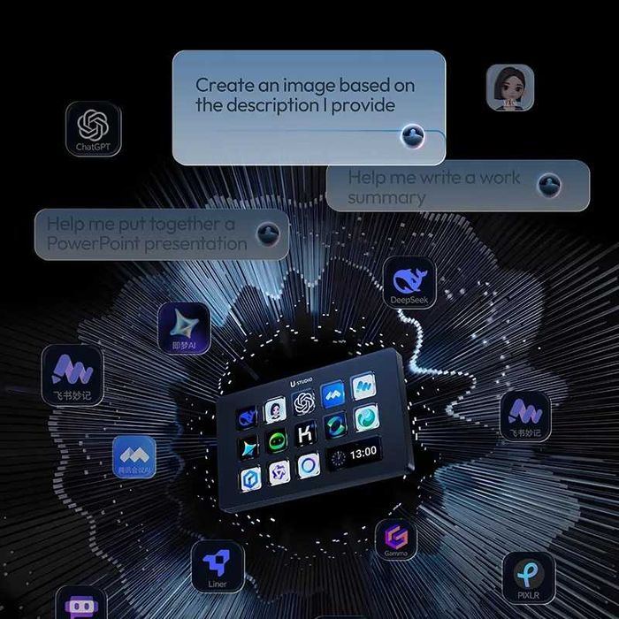 Панель управления Ulanzi D200H Stream Deck 7 в 1