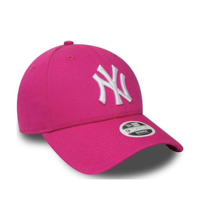 Дамска шапка с козирка New Era - New York Yankees Essential 9FORTY, ро