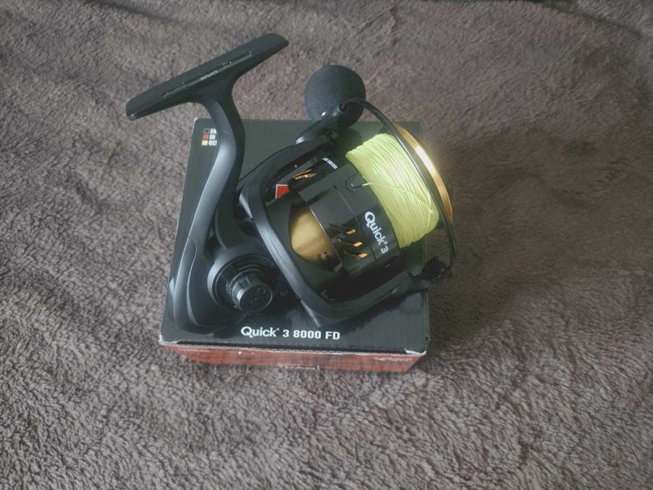 Mulineta DAM Quick 3 FD 8000 + fir textil DAM Madcat 0.35 mm (31.8 kg)