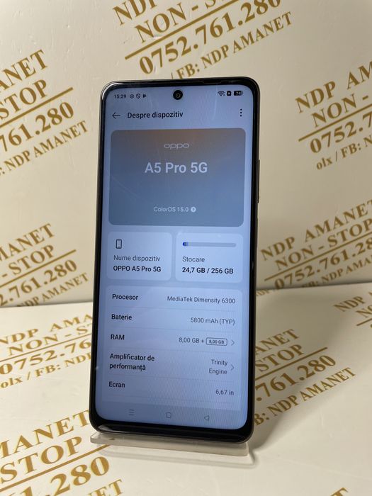 NDP Amanet Braila Oppo A5 Pro 256gb (44100)