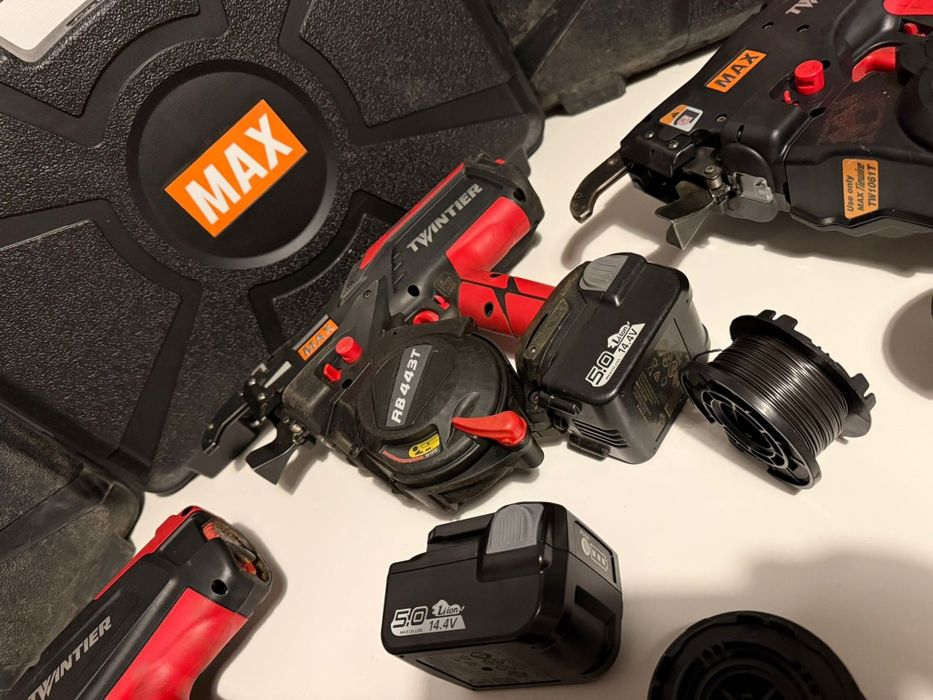 Masina de legat fier beton Max rb 441t 443t 611t 401t