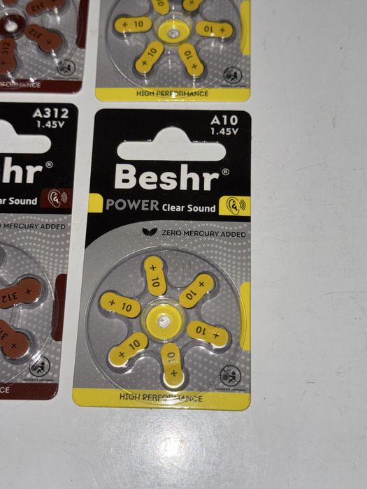 Қулоқ апарати учун батарека