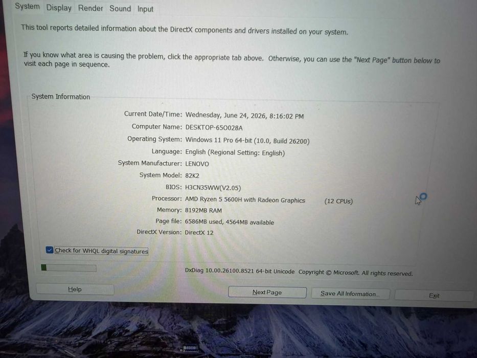 Laptop Gaming LENOVO IDEAPAD 3 Ryzen 5 5600 RTX 3050