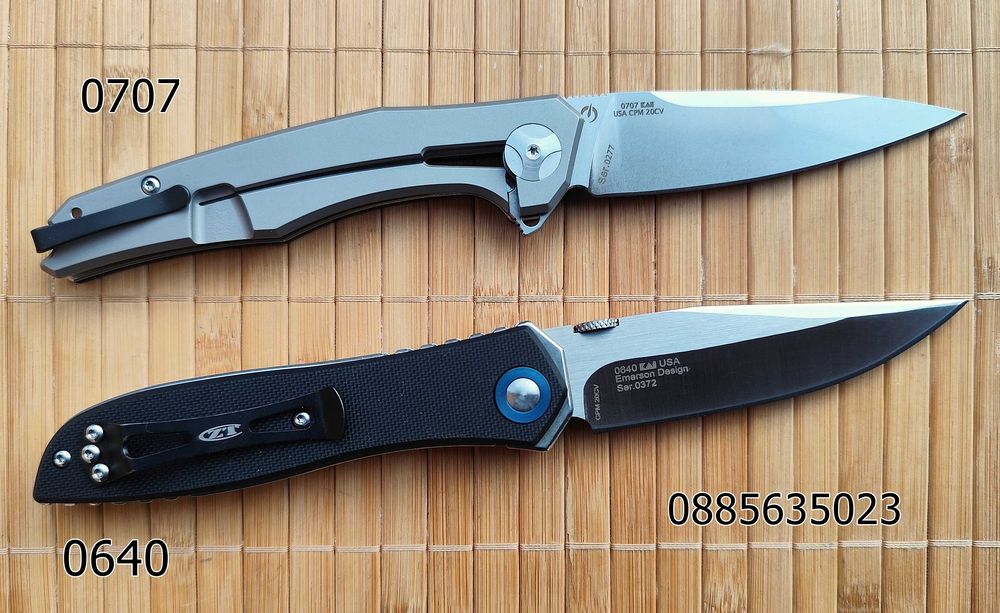 Сгъваем нож ZT0707 / ZT0640