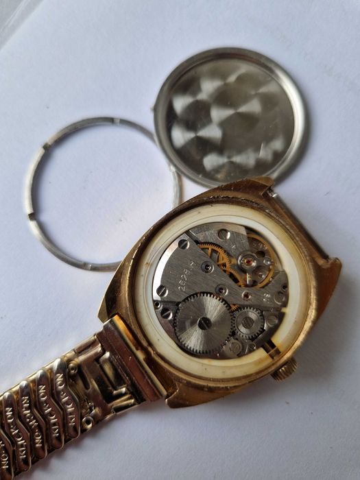 RАКЕТА 19 jewels, 2628 Н, USSR, Au 10 каса, 36,5 мм TOP!