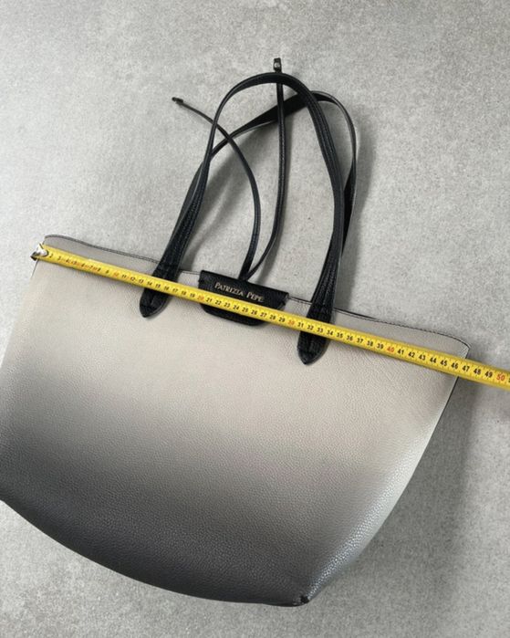 Чанта Patrizia pepe бяло черна