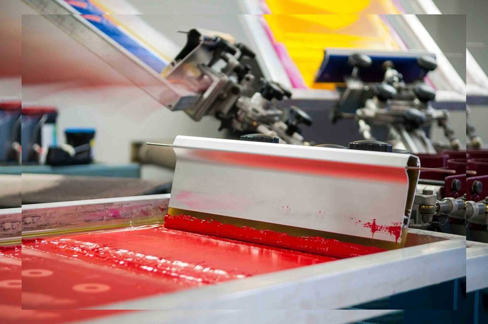 Шелкография Производство