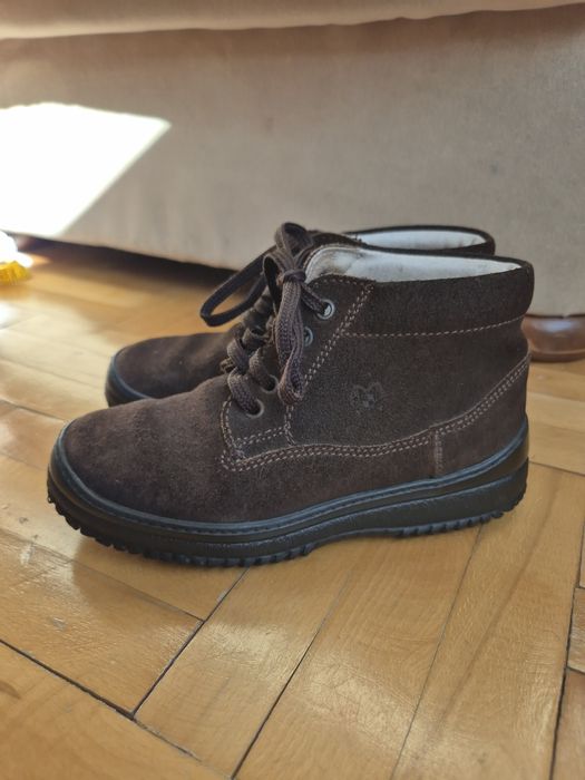 Ghetuțe copii, Bocanci Luca, piele naturală - Made in Italy - 31