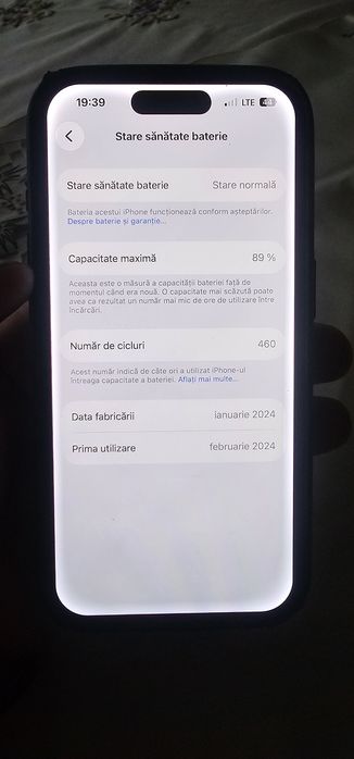 Iphone 15 Pro 128 GB 89% icloud off