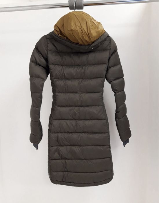 Geaca lunga puf parka dama Rab S arcteryx mammut millet ortovox