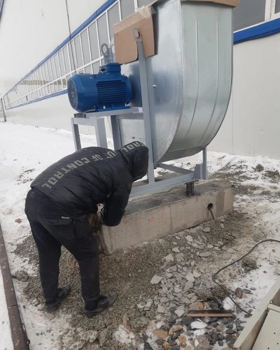 Монтаж вентиляции