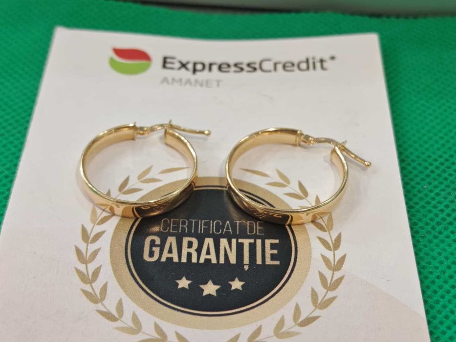 Cercei aur 18K 1.6g (Ag45 B.6382.44)