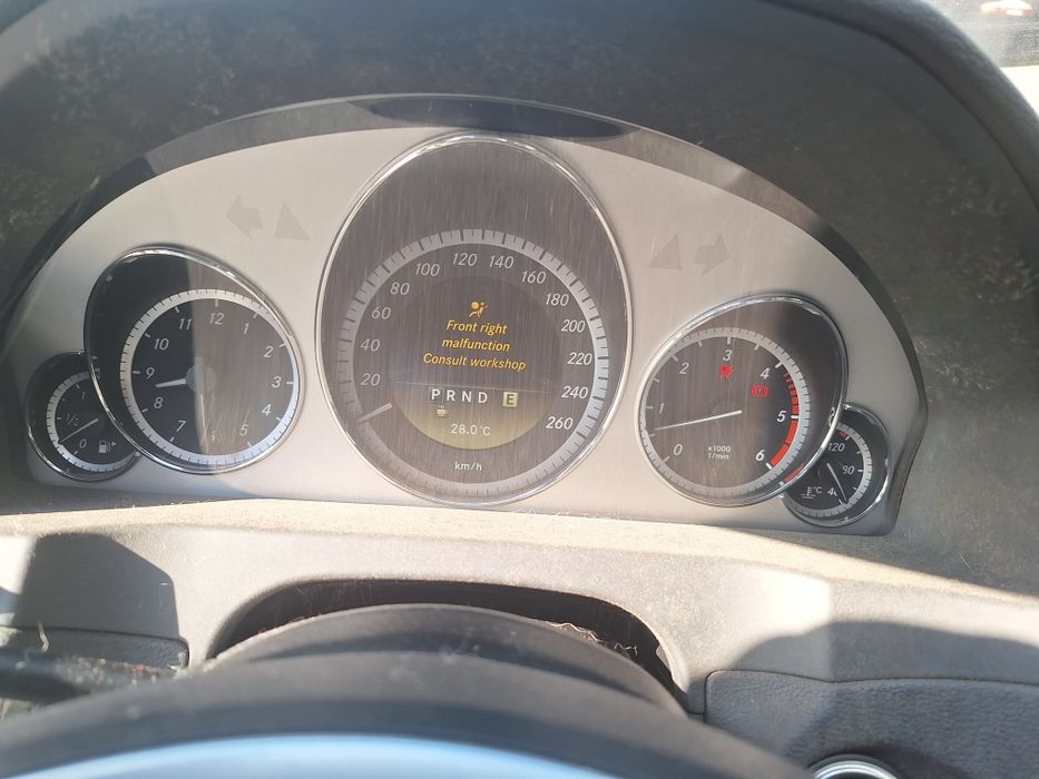 Километраж Mercedes E-class coupe 3.5CDI  C207 / Мерцедес Е класа Купе Ц207 3.5ЦДИ 2012г.