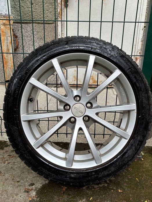 4 броя джанти тоора 17 със зимни гуми