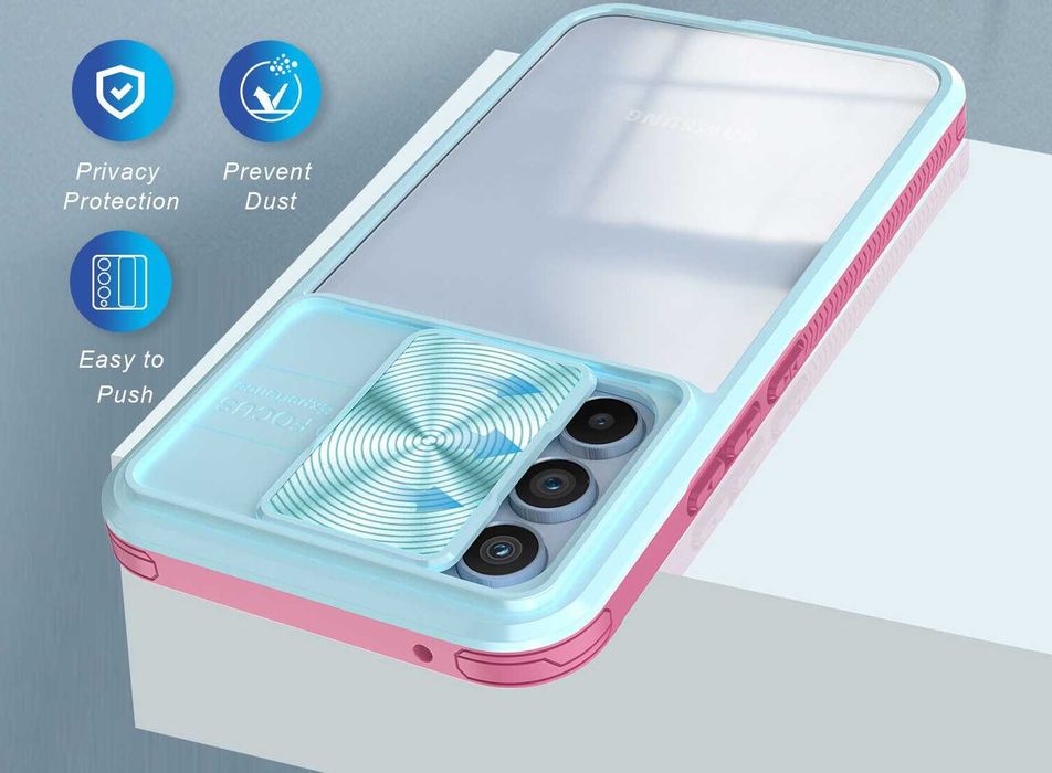 Husa cu protectie metalică pt. Samsung Galaxy A14 4G , A34 , A54 5G