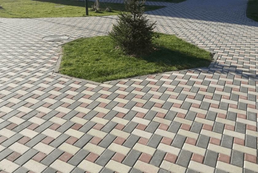 Брусчатка вибропрессованная