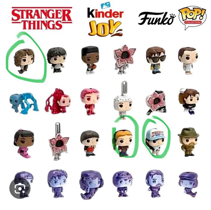 stranger things Kinder joy