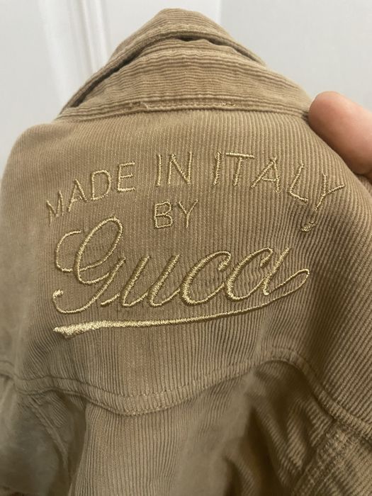 Вельветовая рубашка от gucci оригинал