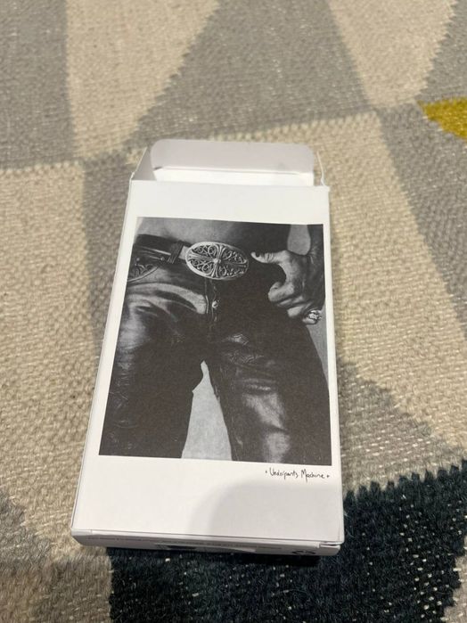 Boxeri Chrome Hearts negri cu craniu pe laterale, mărimea M, noi în cutie