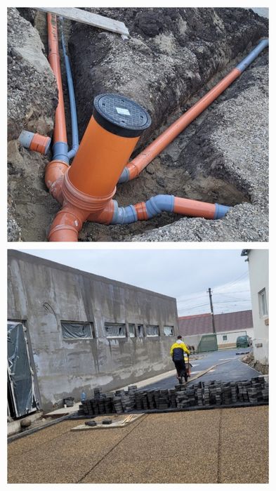 120 lei/oră Reducere! Excavator + Placă compactoare 320Kg-120 lei/oră