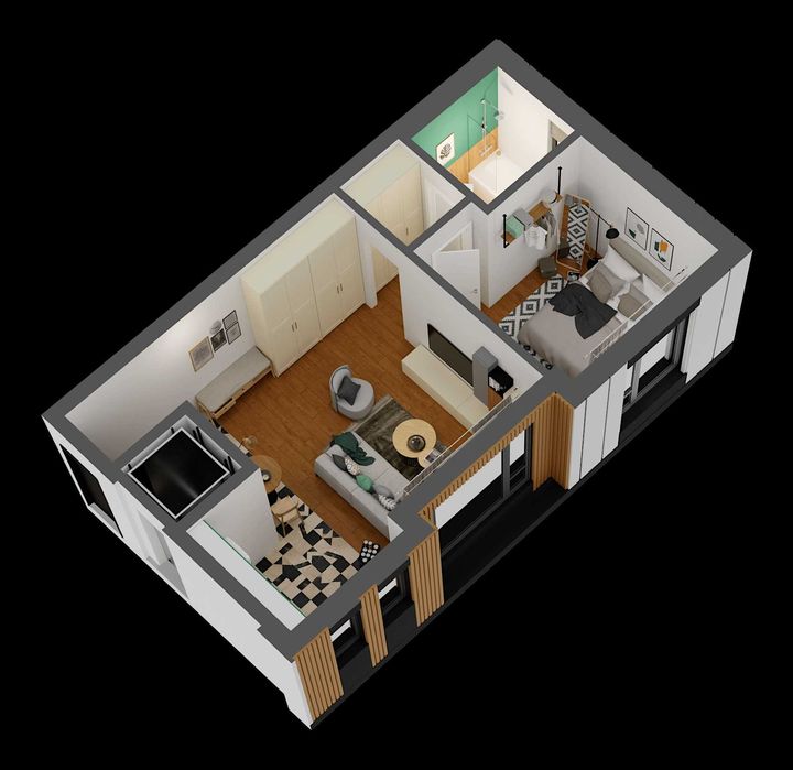 Bloc nou - Ap. 2 camere - Sofisticat, Premium, Intim | Neséa Residence