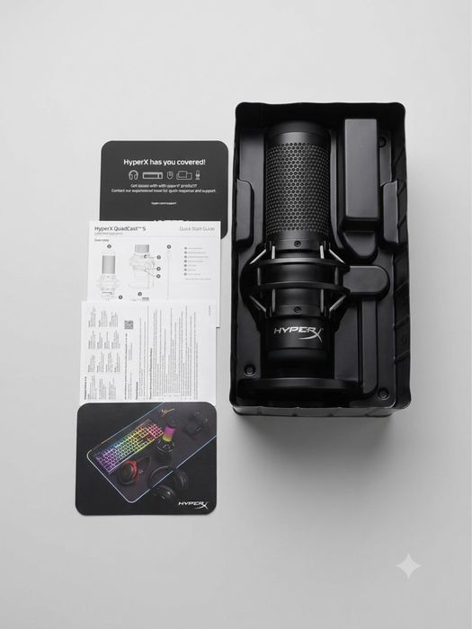 Микрофон HyperX Quadcast S
