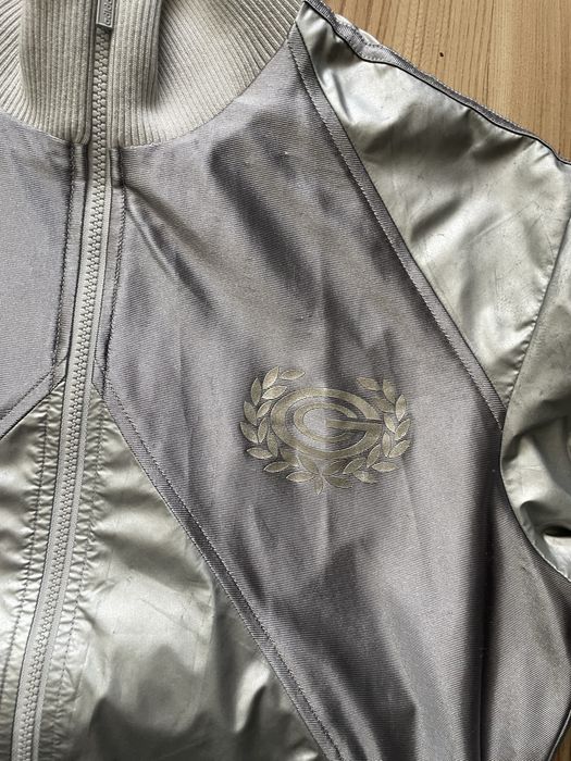 Adidas CG Carlo Gruber Silver Track Shell Jacket Vintage L/мъжки суичър L