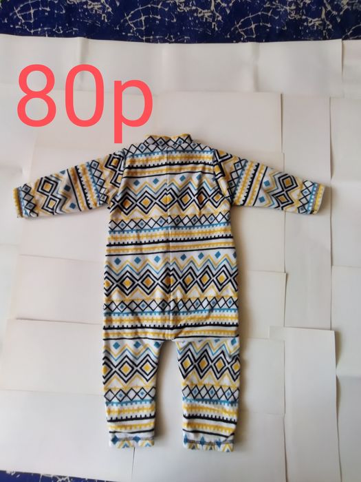 Флисовые комбинезоны.80 см.