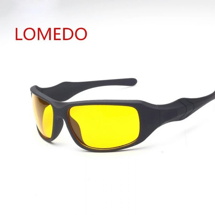 Солнцезащитные Очки Авиатор Ночного Вождения Очки Мужчины Жёлтые Линзы