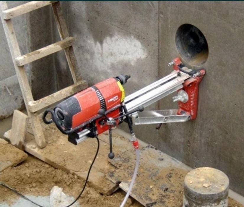 Алмазные бурение, сверление.