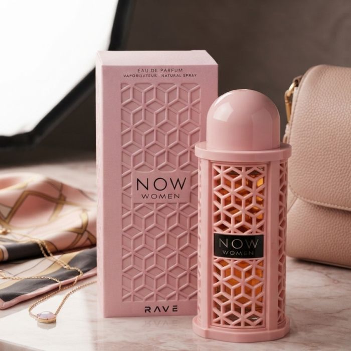 Rave Now Women дамски парфюм EDP 100 мл – Сладък плодов аромат с червени плодове, маршмелоу, жасмин, ванилия и мускус