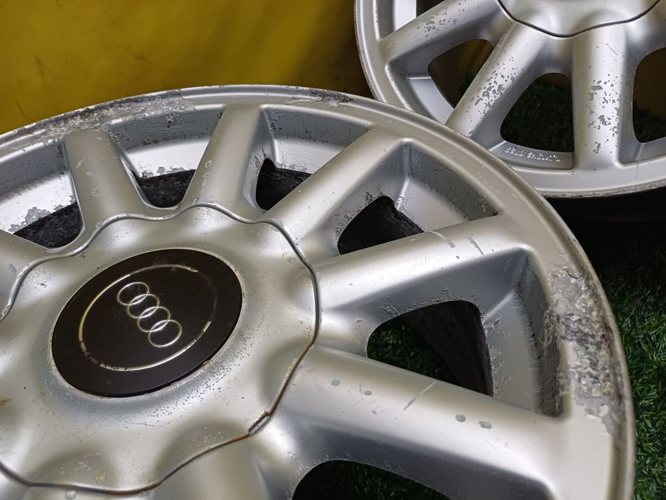 Диски R15 4x108 ромашки на Audi.