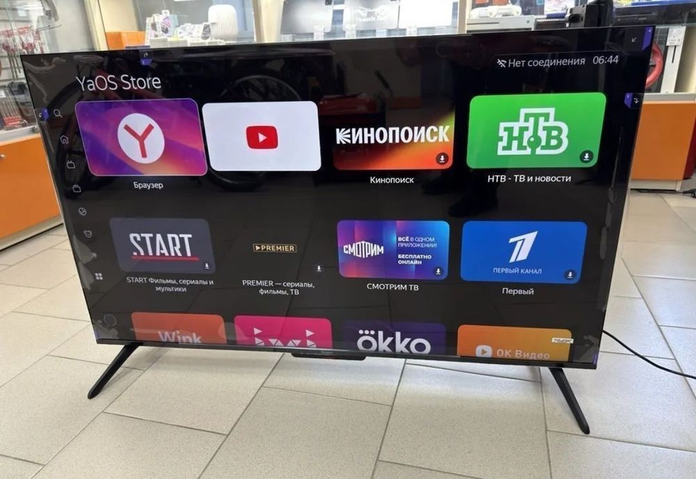 Yandex 130 см 4К smart tv телевизор