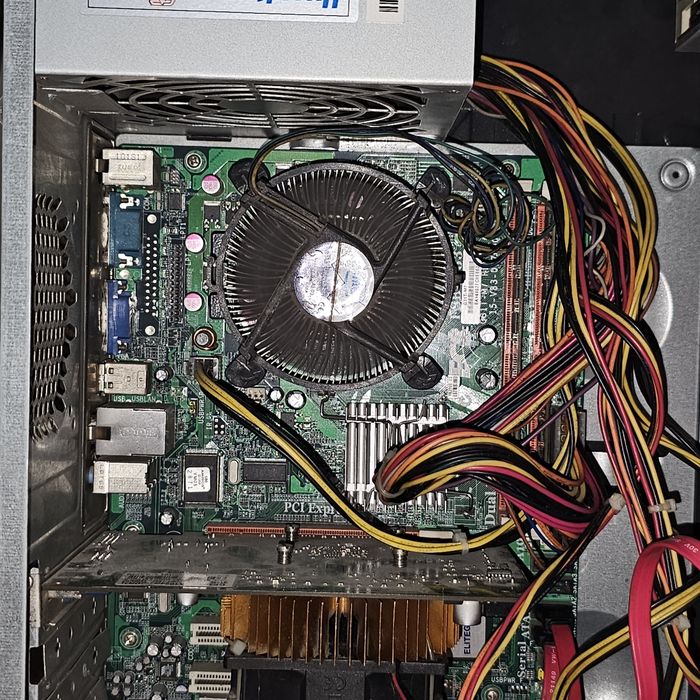 продам мат плату, проц, озу, видеокарту