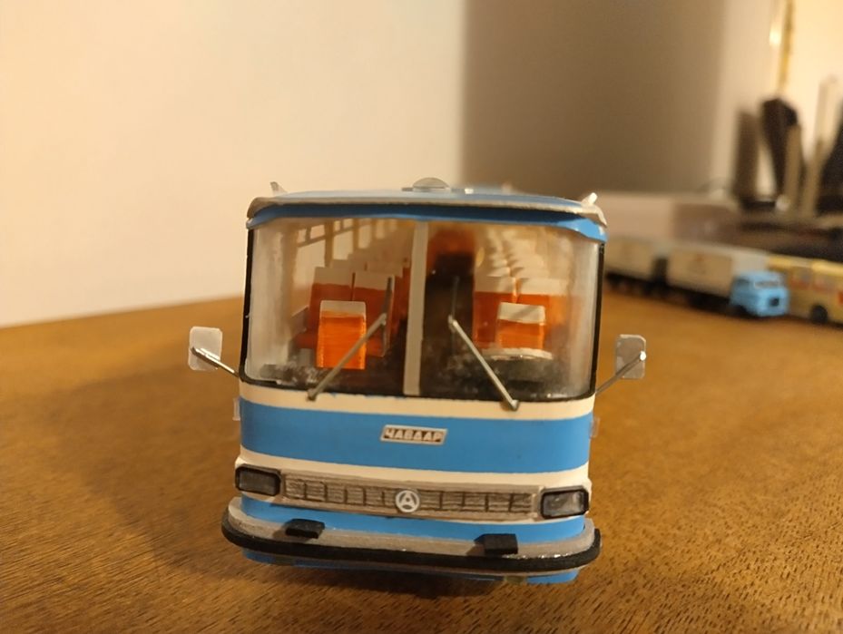 Макет на автобус Чавдар 11М4, мащаб 1.43