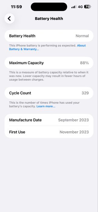 Iphone 15 Promax 256 Blue