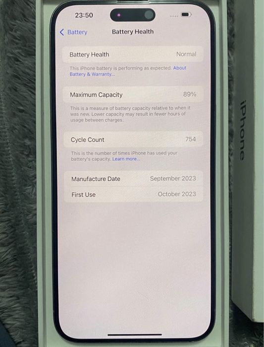 Iphone 15 pro max 256 gb