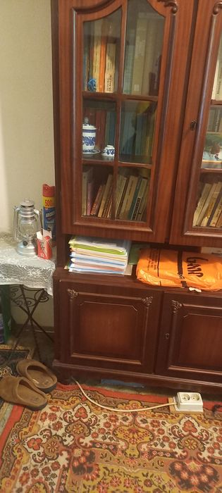Vând biblioteca din lemn masiv